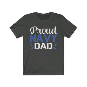 Proud Navy Dad Jersey Short Sleeve Tee-Phoenix Styles