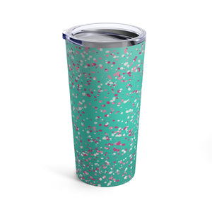 Teal Summer Vibes Tumbler 20oz-Phoenix Styles