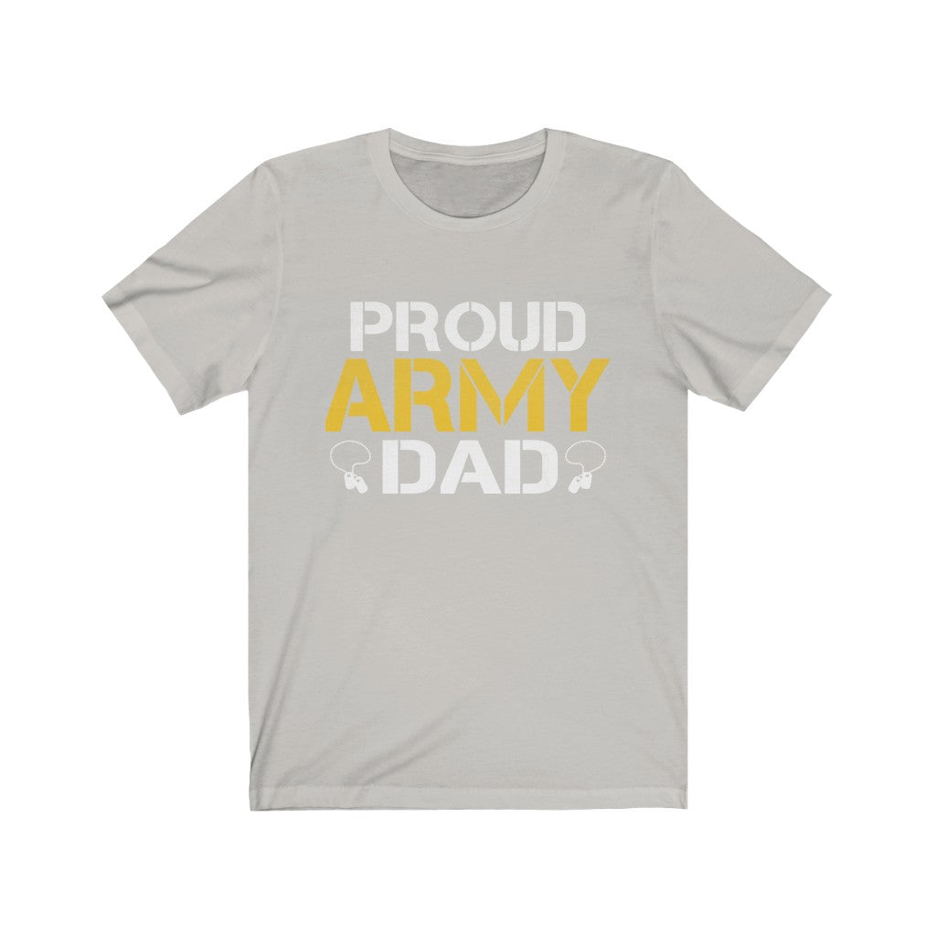 Proud Army Dad Unisex Jersey Short Sleeve Tee-Phoenix Styles