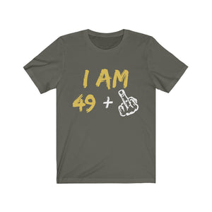 I Am 49 Jersey Short Sleeve Tee-Phoenix Styles