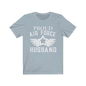 Proud Air Force Husband Jersey Short Sleeve Tee-Phoenix Styles