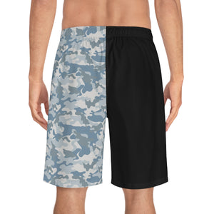 Proud Airforce Brother Camo Men's Board Shorts-Phoenix Styles