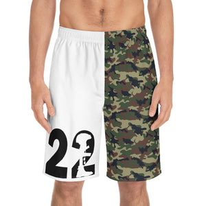 22 A Day Camo Board Shorts-Phoenix Styles