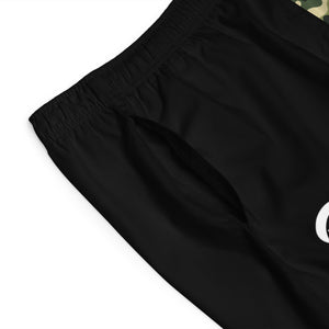 Proud Military Girlfriend Camoflauge Board Shorts-Phoenix Styles