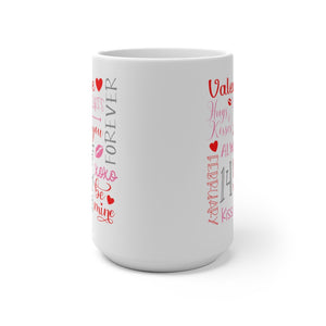 Valentine Day Color Changing Mug - Magic Mug - Unique Coffee Mug - Ceramic Coffee Mug - Valentines Day Mug - Best Friend Gift-Phoenix Styles