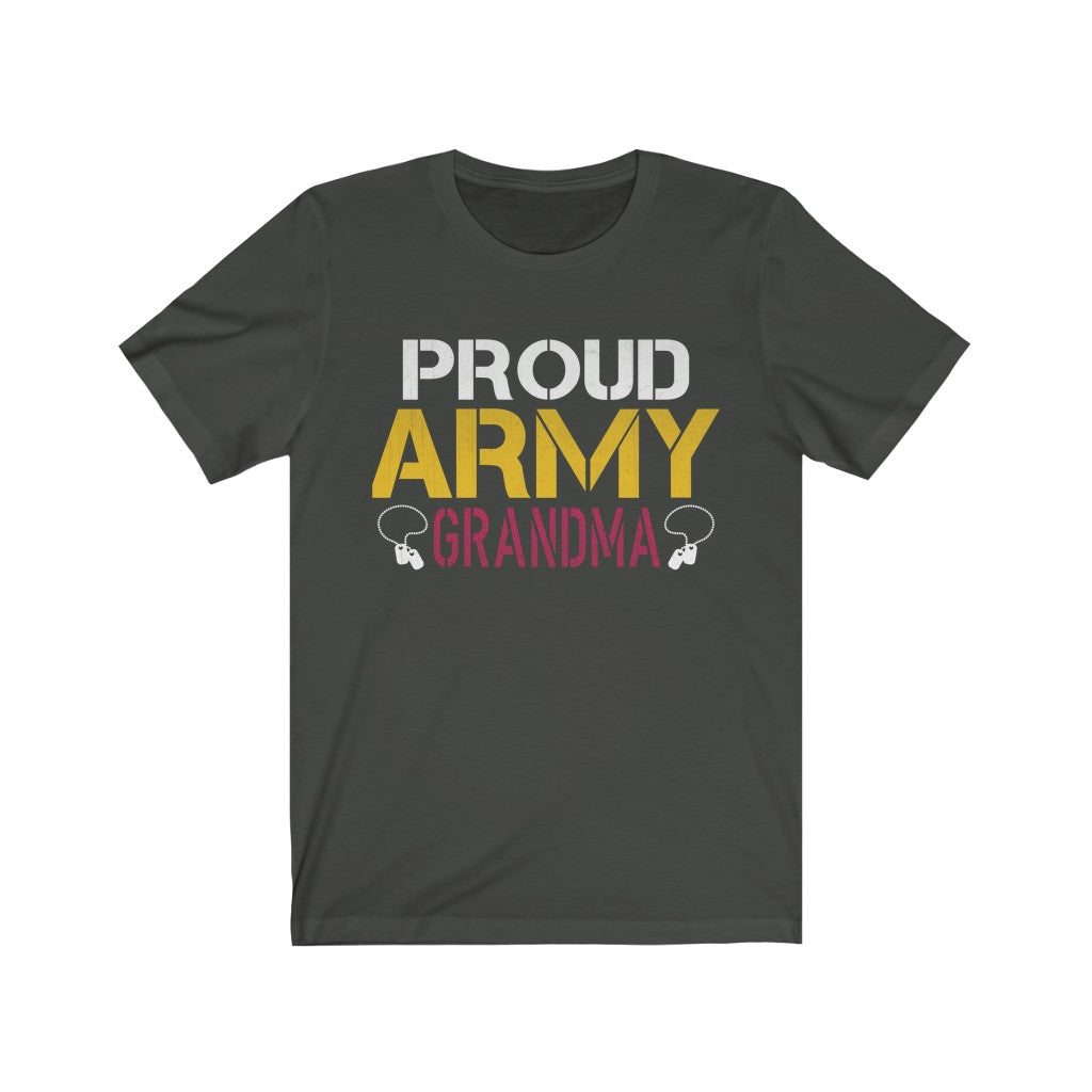 Proud Army Grandma Unisex Jersey Short Sleeve Tee-Phoenix Styles