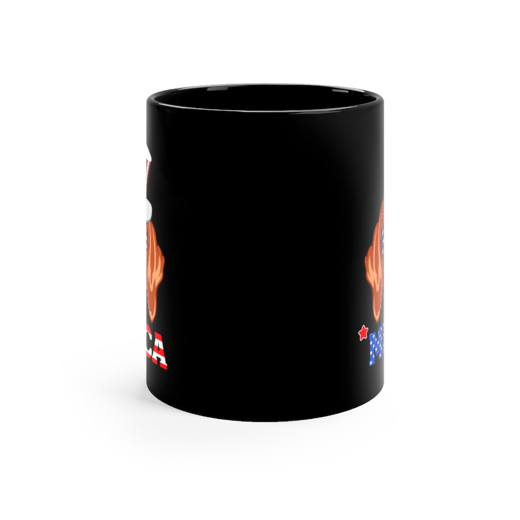 Vizsla Black Mug 11oz-Phoenix Styles