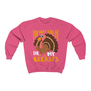 You Only Like Me For My Breast Heavy Blend™ Crewneck Sweatshirt-Phoenix Styles