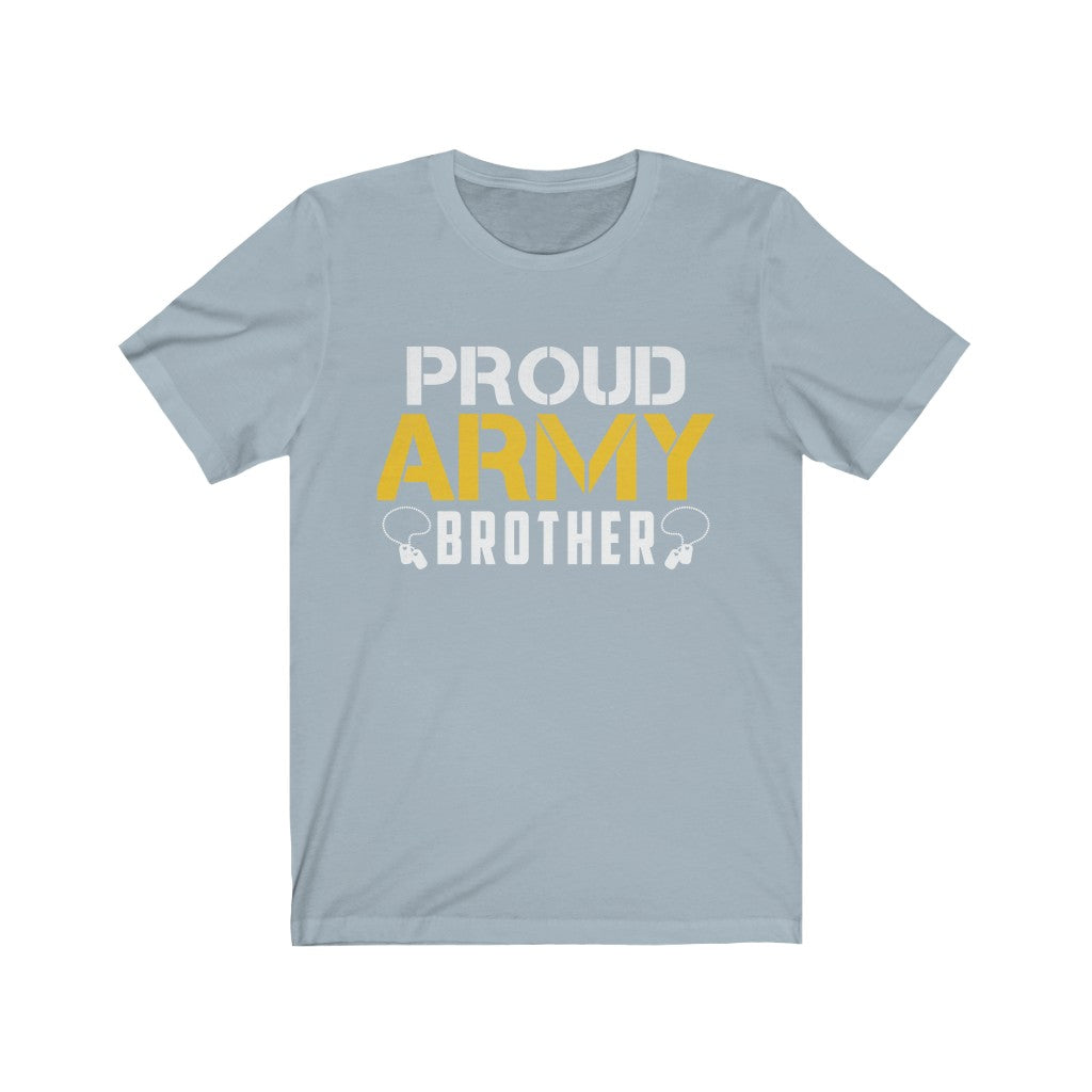 Proud Army Brother Unisex Jersey Short Sleeve Tee-Phoenix Styles