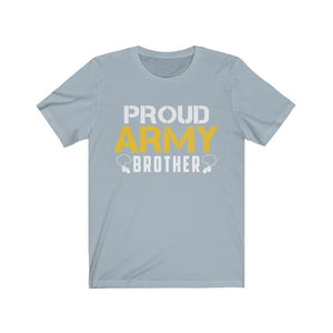 Proud Army Brother Unisex Jersey Short Sleeve Tee-Phoenix Styles