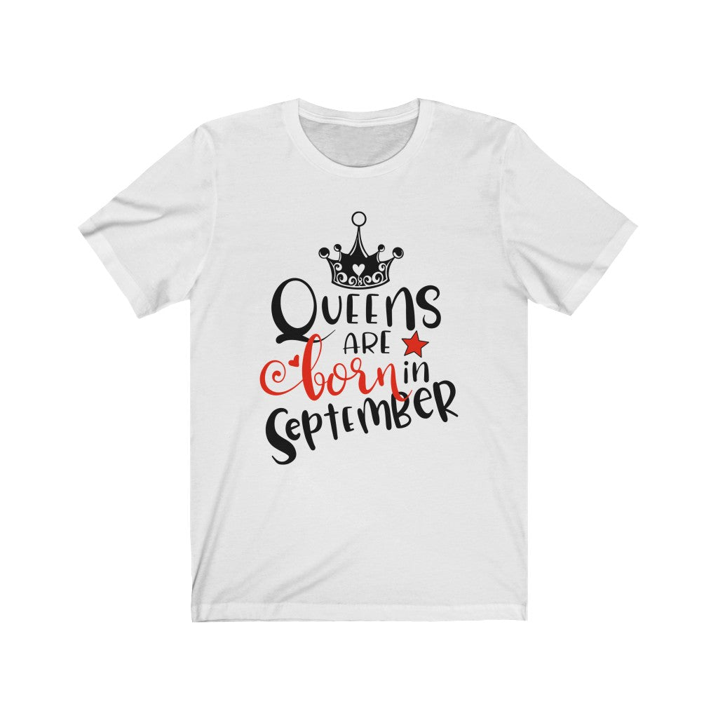 Queens Are Born In September Tee-Phoenix Styles