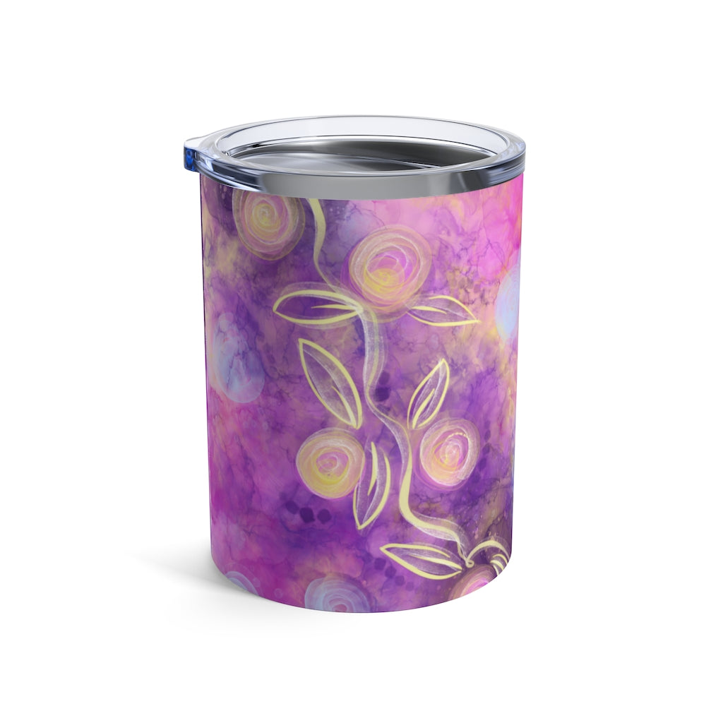 Flower Tumbler 10oz-Phoenix Styles