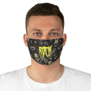 Rocking Skull Fabric Face Mask-Phoenix Styles