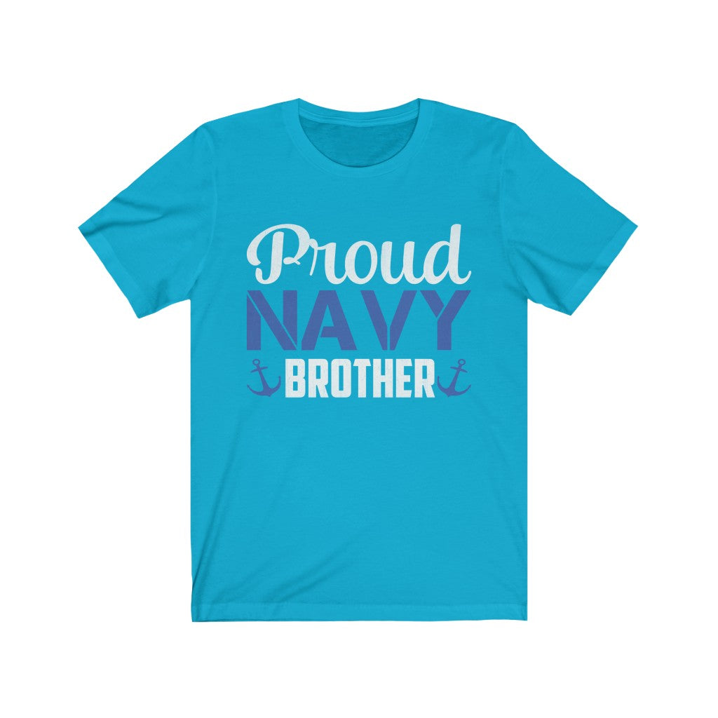 Proud Navy Brother Unisex Jersey Short Sleeve Tee-Phoenix Styles