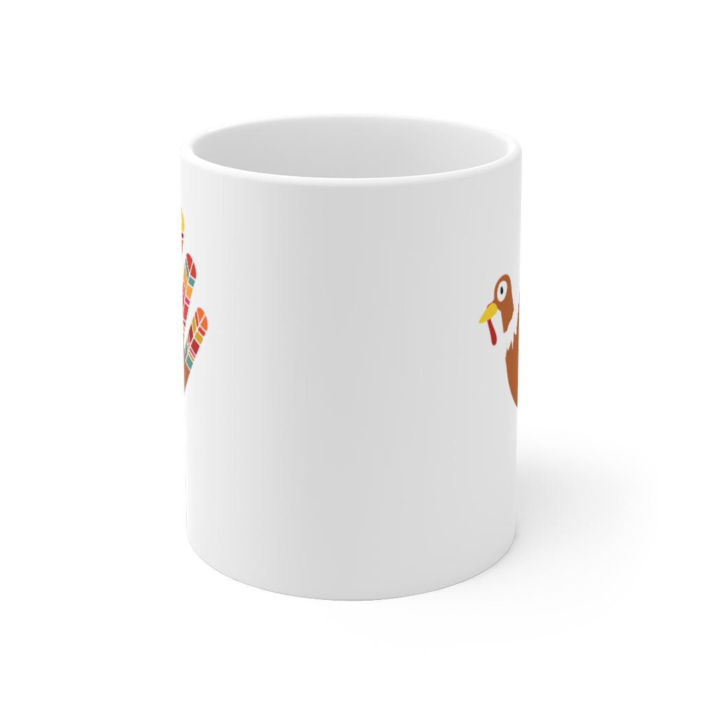 Thanksgiving White Ceramic Mug-Phoenix Styles