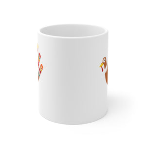 Thanksgiving White Ceramic Mug-Phoenix Styles