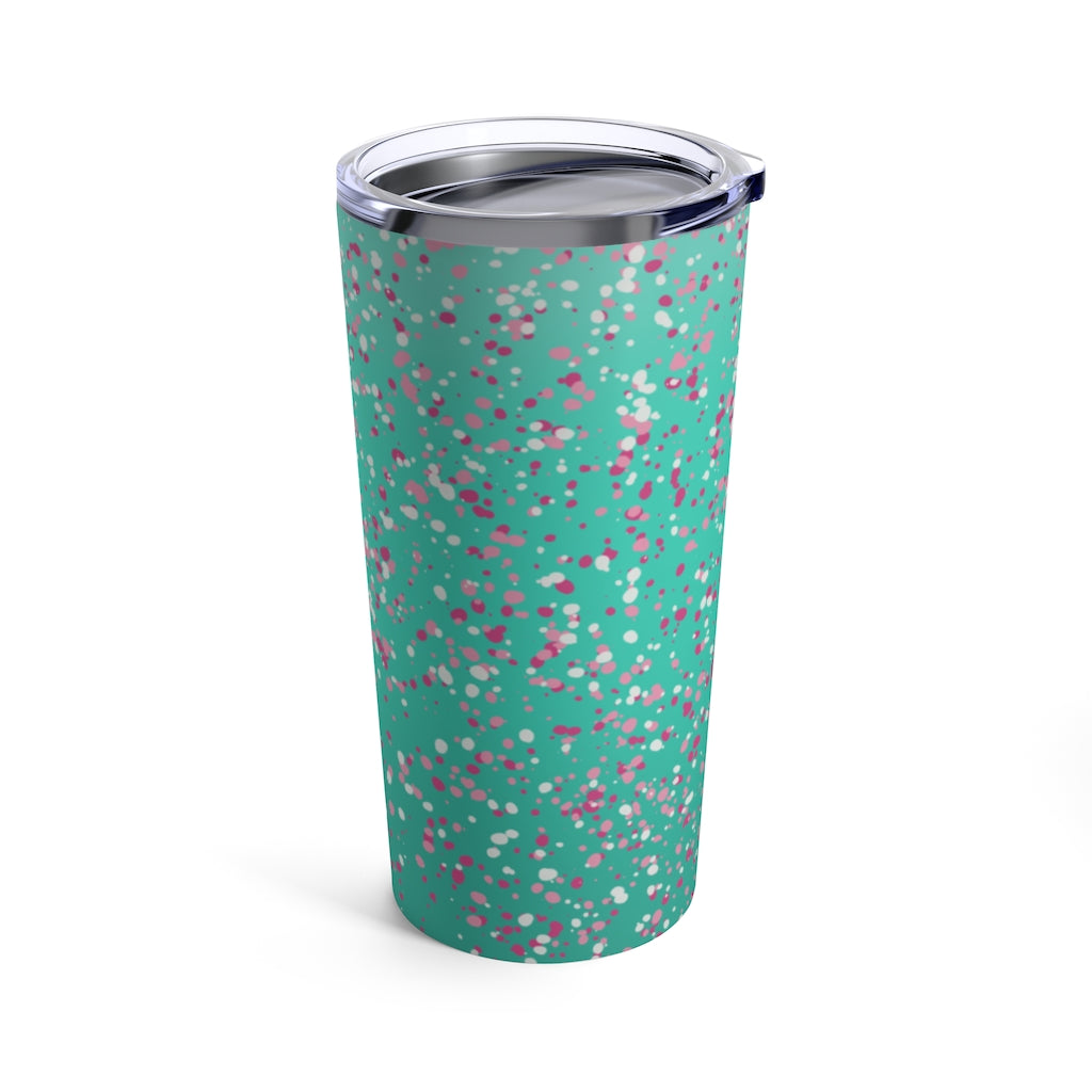 Teal Summer Vibes Tumbler 20oz-Phoenix Styles