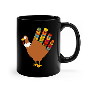 Thanksgiving Black Mug 11oz-Phoenix Styles