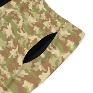 Proud Army Dad Camo Board Shorts-Phoenix Styles