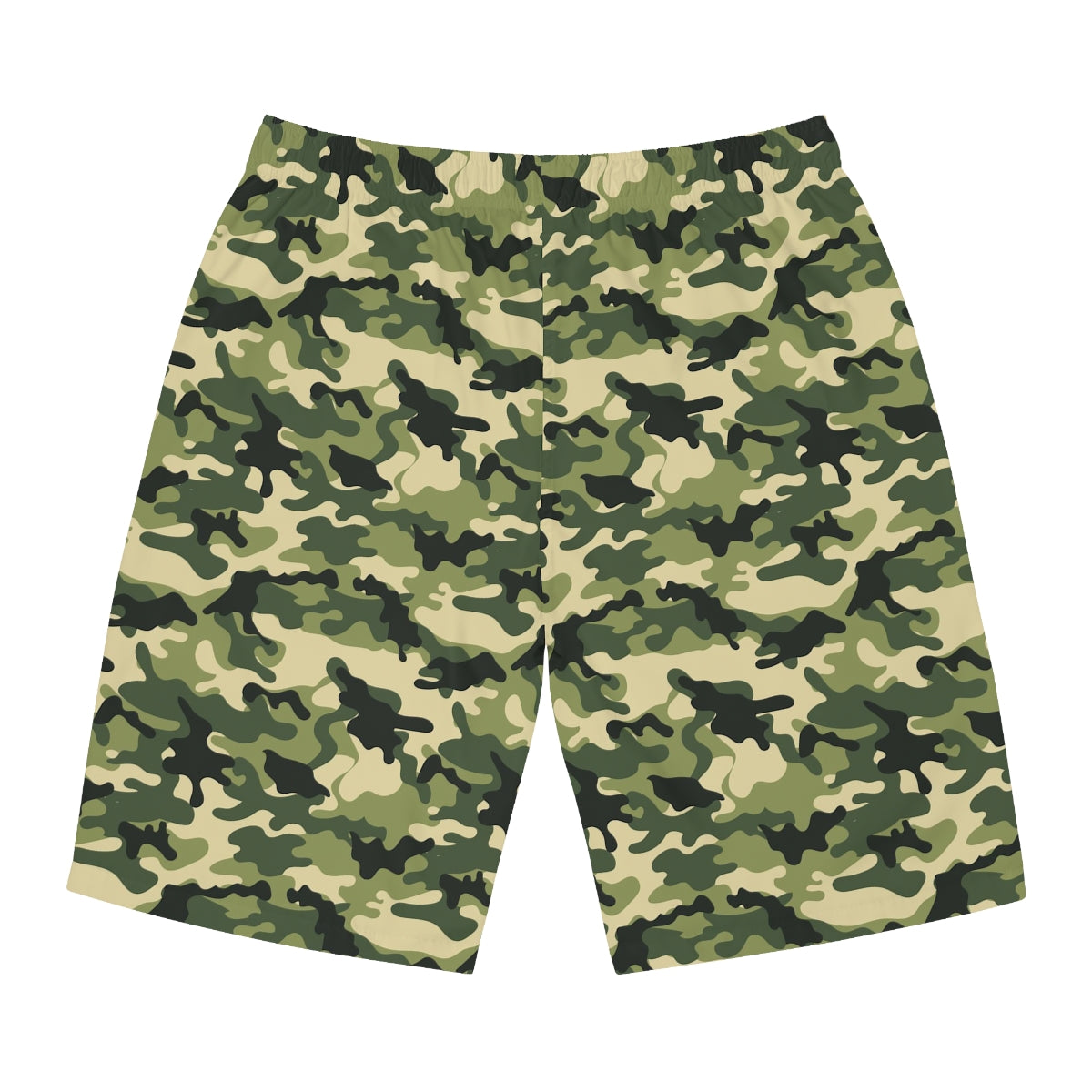 Proud Army Husband Camoflauge Back Board Shorts-Phoenix Styles