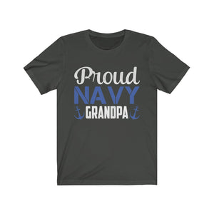 Proud Navy Grandpa Unisex Jersey Short Sleeve Tee-Phoenix Styles