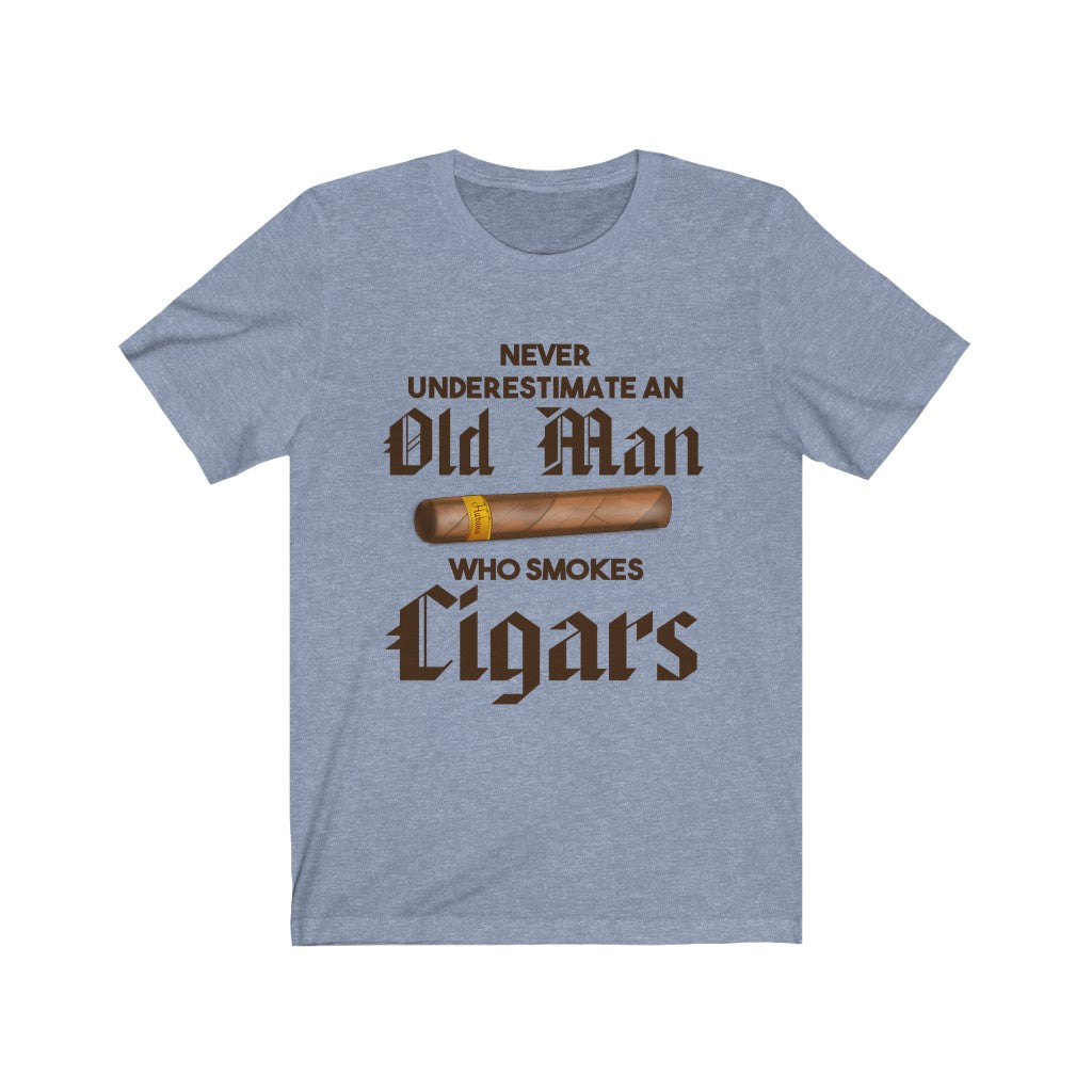 Old Man Who Smokes Cigars Tee-Phoenix Styles