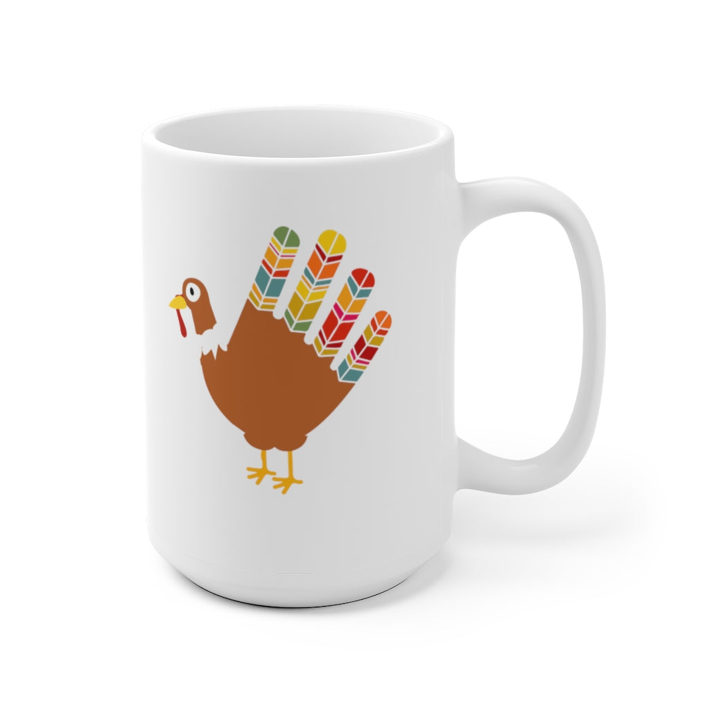 Thanksgiving White Ceramic Mug-Phoenix Styles