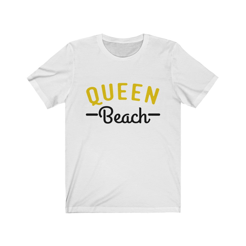 Queen Beach Jersey Short Sleeve Tee-Phoenix Styles