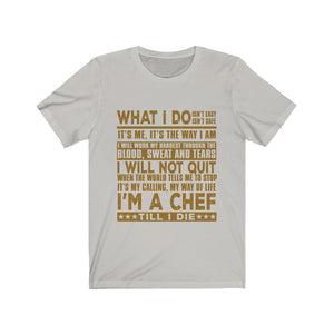 I'm A Chef Unisex Jersey Short Sleeve Tee-Phoenix Styles