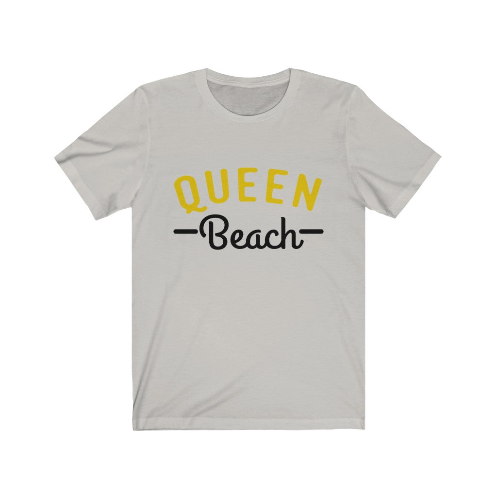 Queen Beach Jersey Short Sleeve Tee-Phoenix Styles