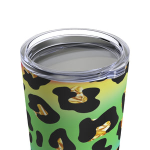 Rainbow Gold Leopard Tumbler 20oz-Phoenix Styles