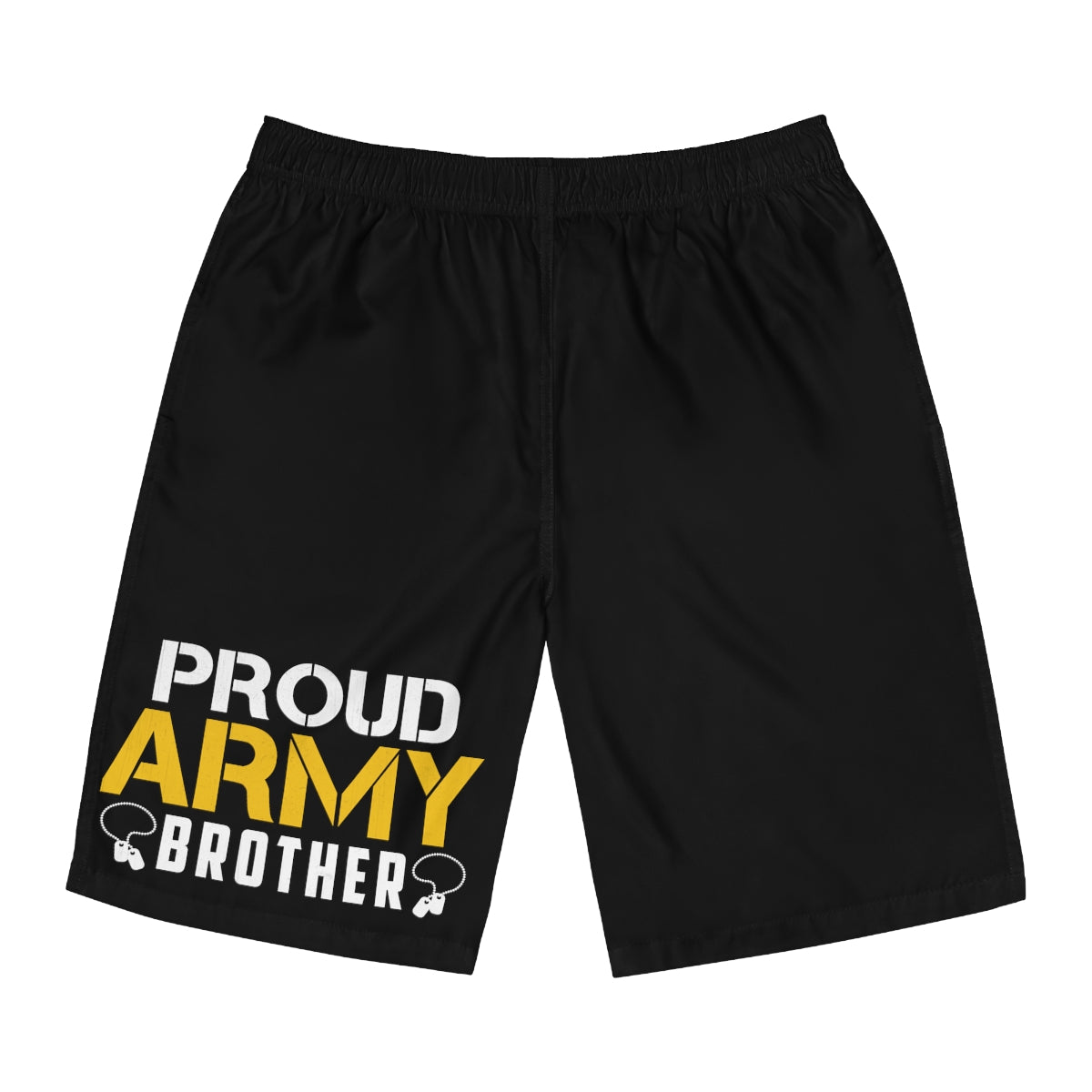 Proud Army Brother Board Shorts-Phoenix Styles