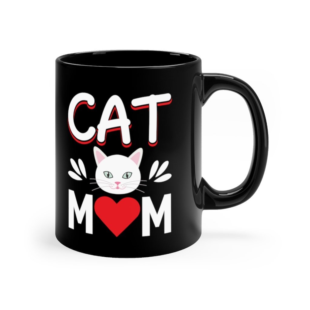 Cat Mom Mug 11oz-Phoenix Styles