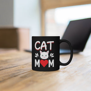 Cat Mom Mug 11oz-Phoenix Styles