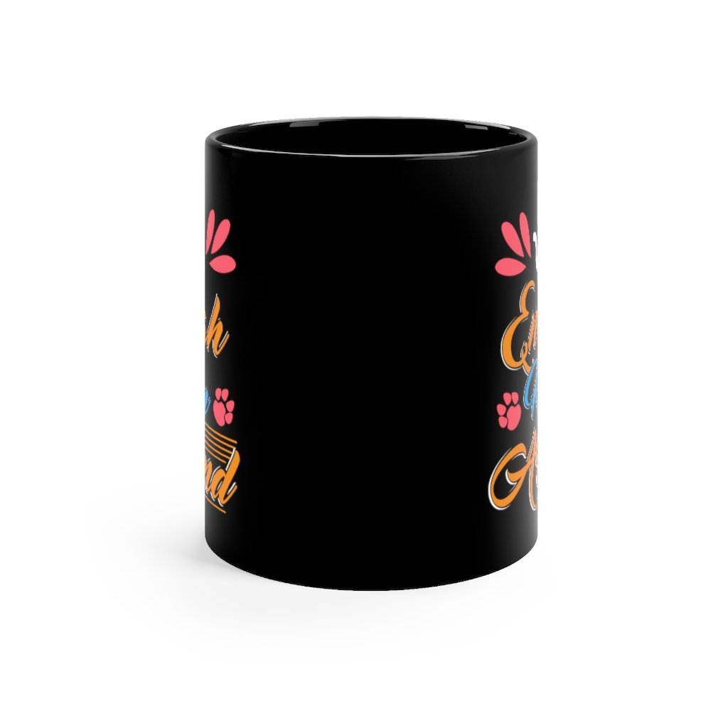 Enough Kitten Around Black Mug 11oz-Phoenix Styles