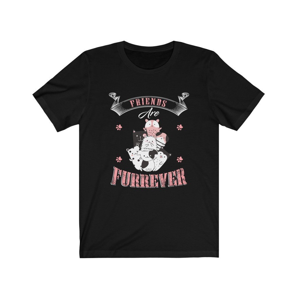 Friend Are Furrever Unisex Jersey Short Sleeve Tee-Phoenix Styles