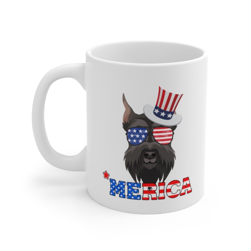 Giant Schnauzer White Ceramic Mug-Phoenix Styles