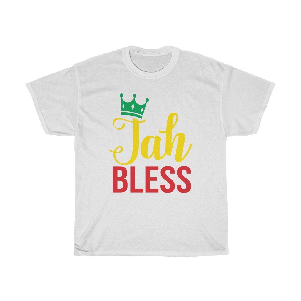 Jah Bless Unisex Heavy Cotton Tee-Phoenix Styles