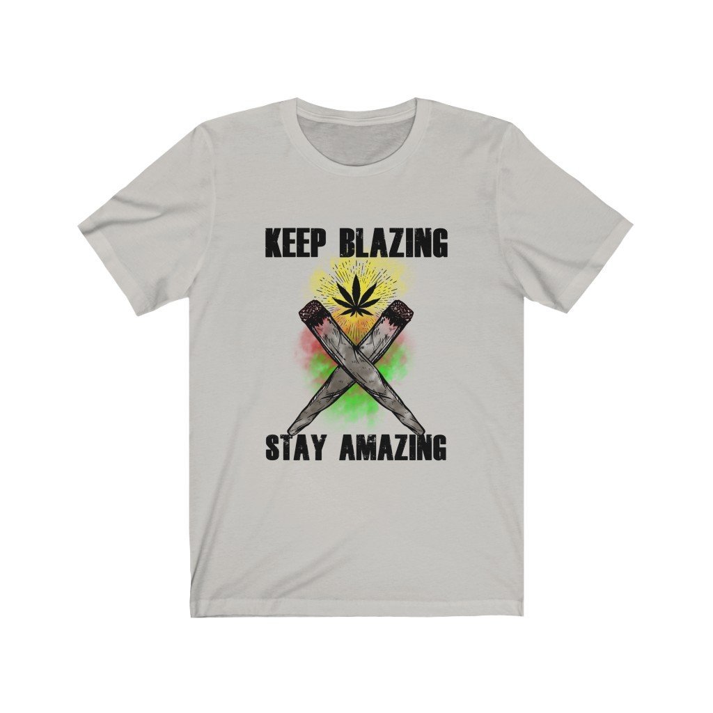 Keep Blazing Unisex Jersey Short Sleeve Tee-Phoenix Styles