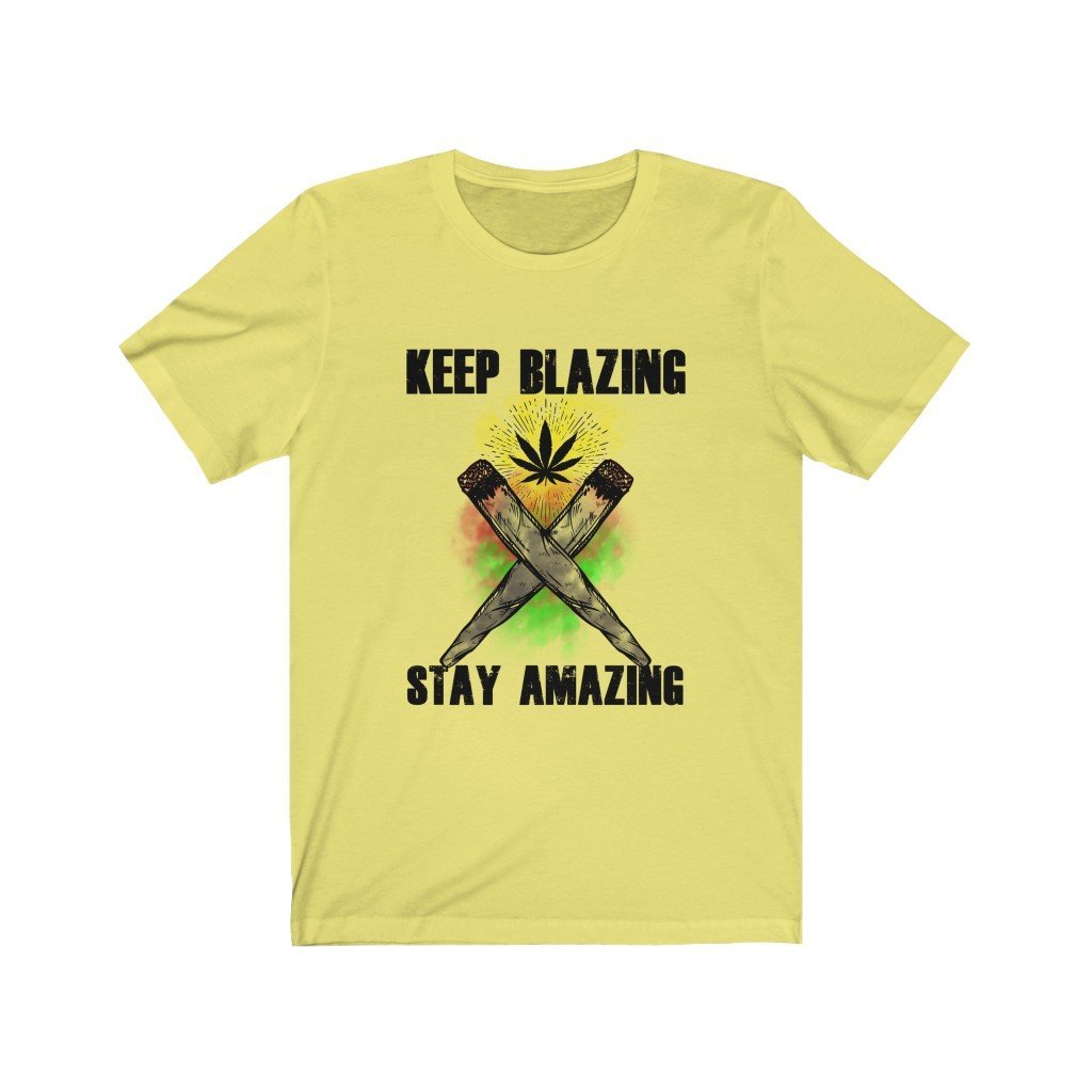 Keep Blazing Unisex Jersey Short Sleeve Tee-Phoenix Styles