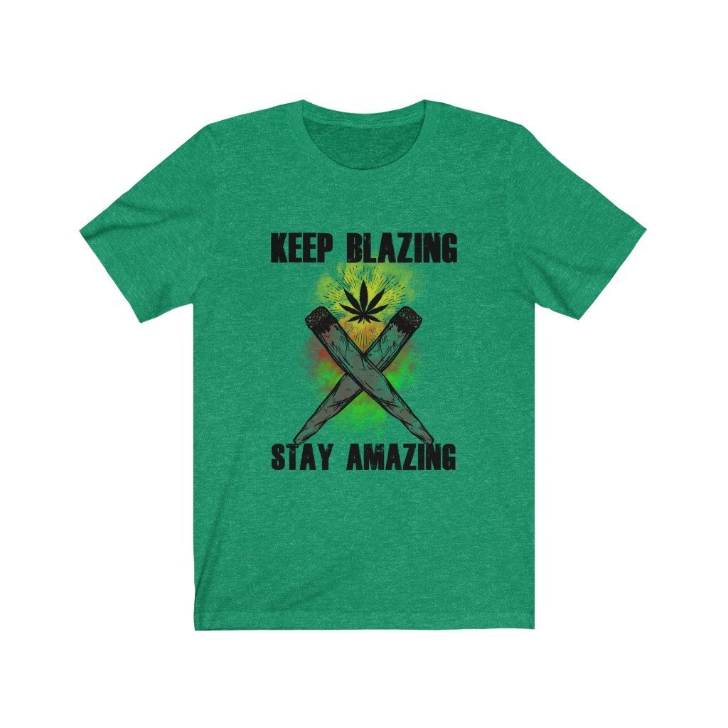 Keep Blazing Unisex Jersey Short Sleeve Tee-Phoenix Styles