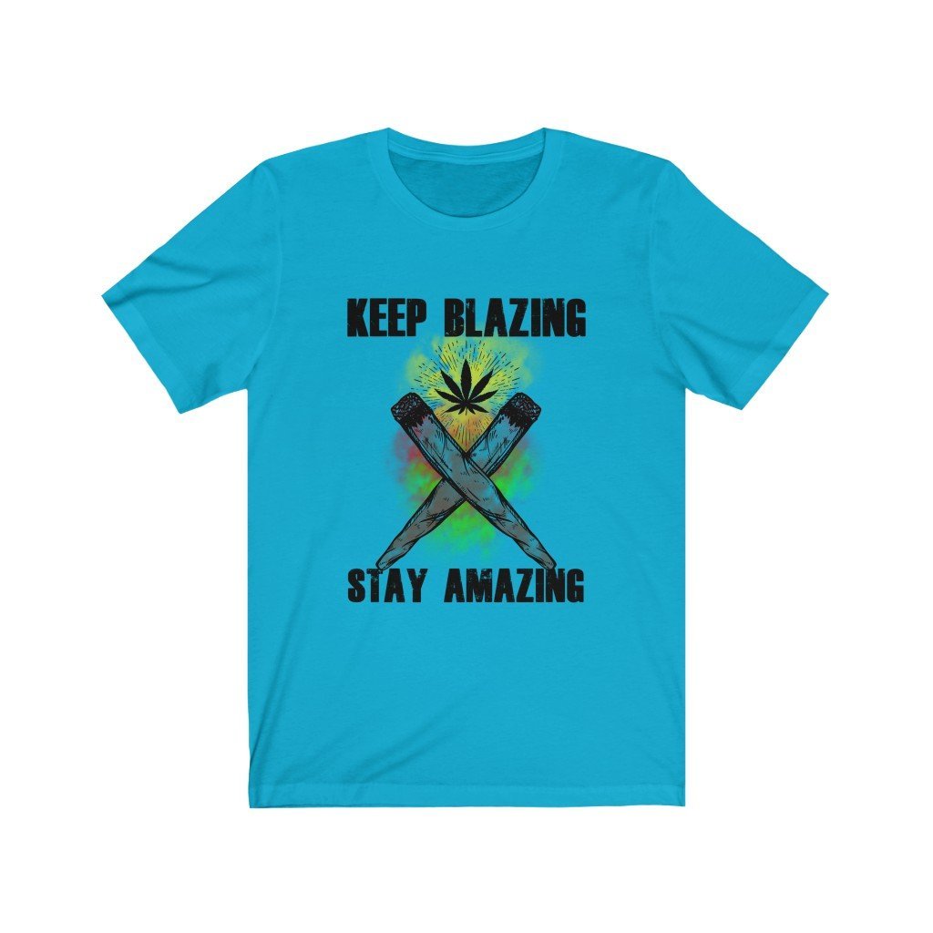 Keep Blazing Unisex Jersey Short Sleeve Tee-Phoenix Styles