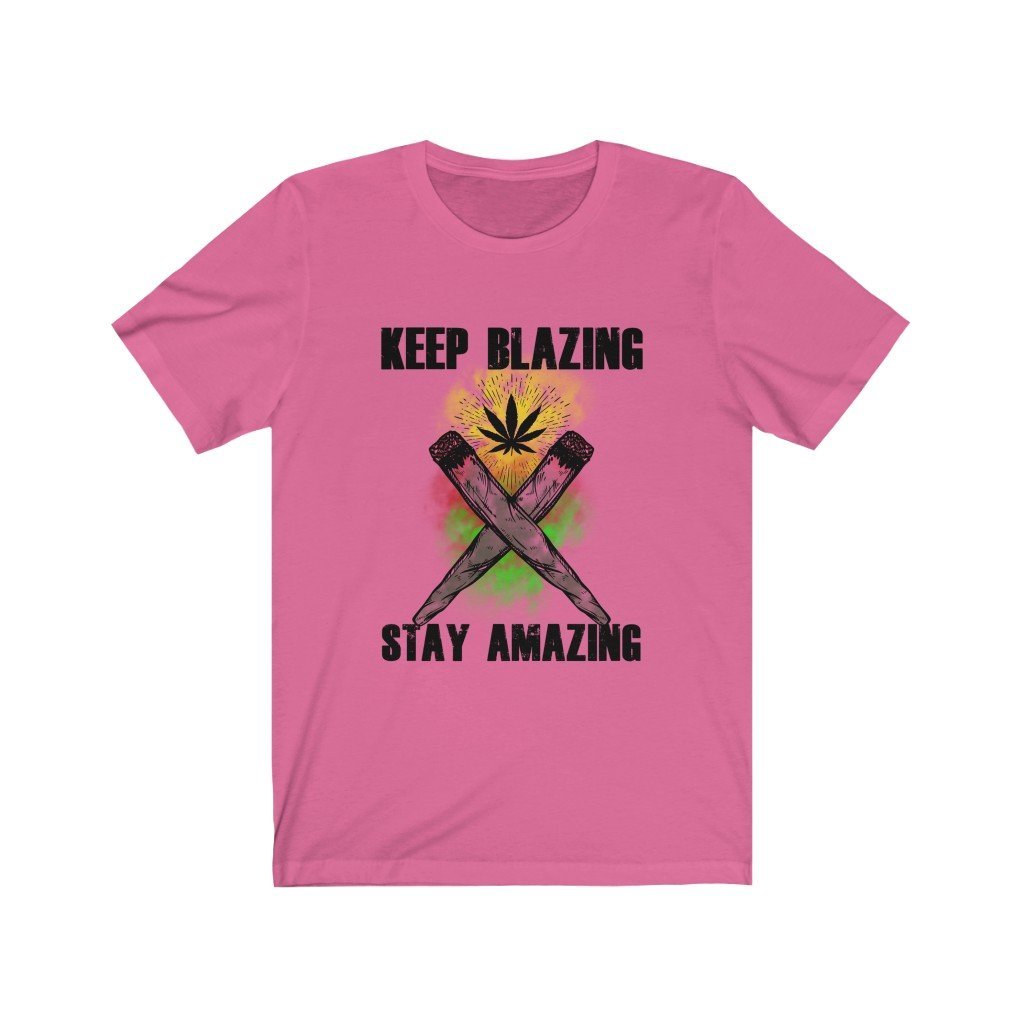 Keep Blazing Unisex Jersey Short Sleeve Tee-Phoenix Styles