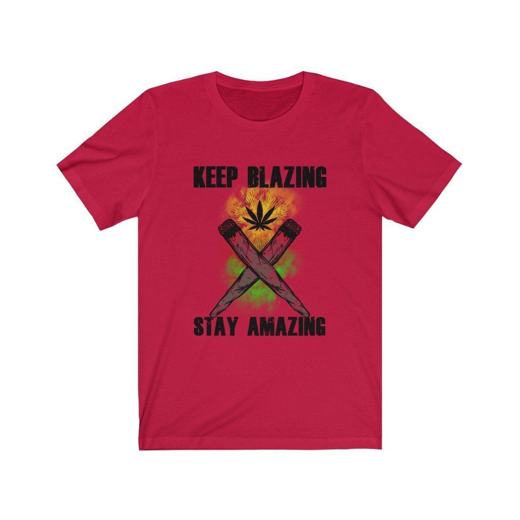 Keep Blazing Unisex Jersey Short Sleeve Tee-Phoenix Styles