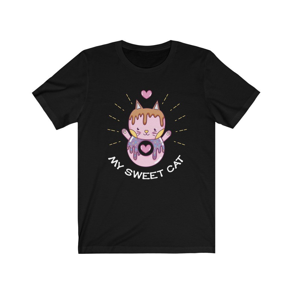 My Sweet Cat Unisex Jersey Short Sleeve Tee-Phoenix Styles