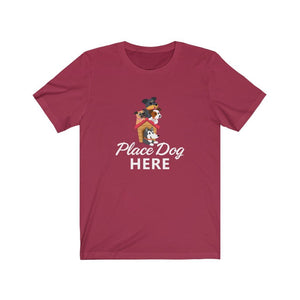 Place Dog Here Unisex Jersey Short Sleeve Tee-Phoenix Styles