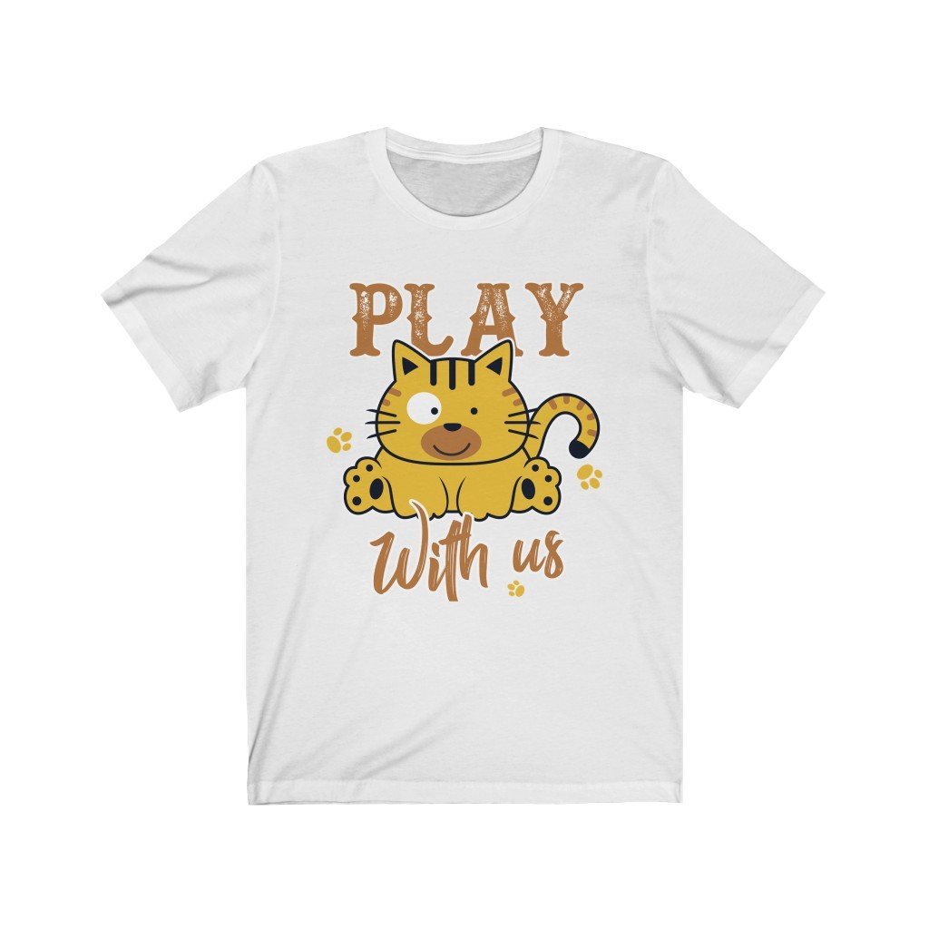 Play With Us Unisex Jersey Short Sleeve Tee-Phoenix Styles