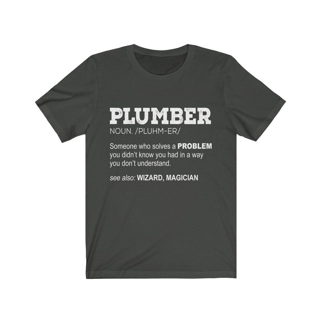 Plumber Jersey Short Sleeve Tee-Phoenix Styles