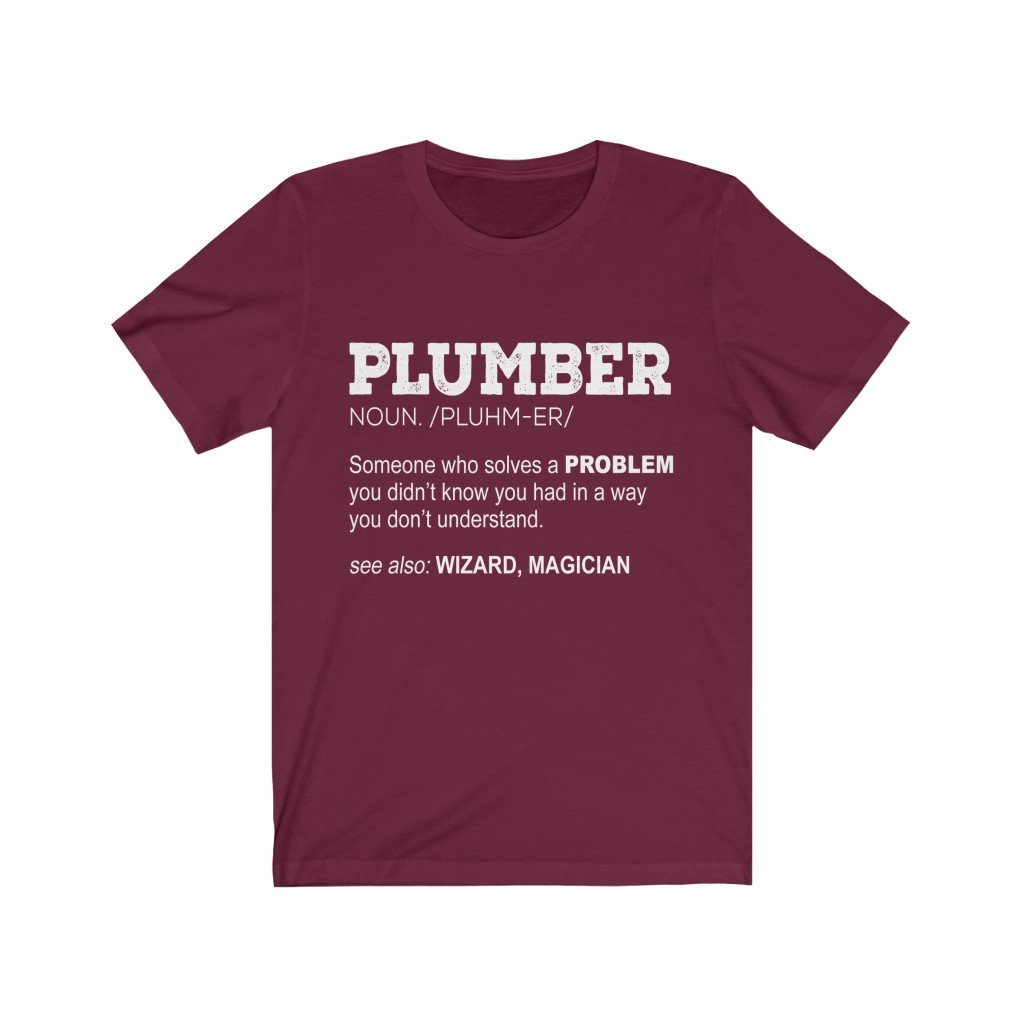 Plumber Jersey Short Sleeve Tee-Phoenix Styles