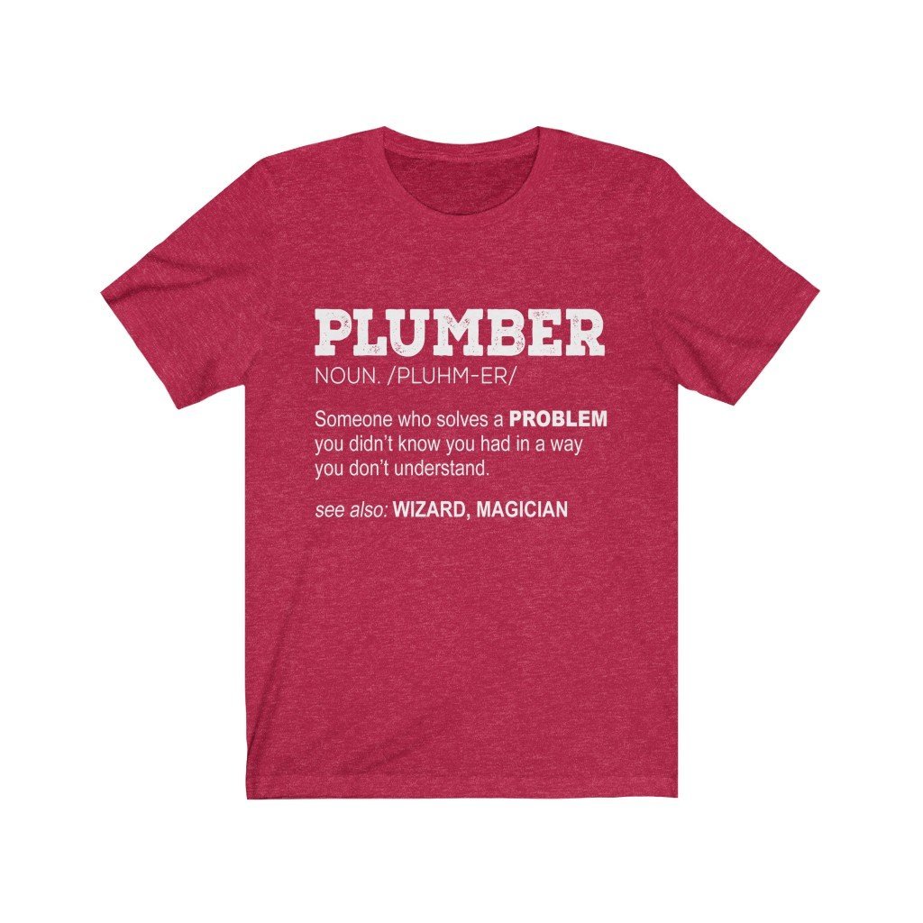 Plumber Jersey Short Sleeve Tee-Phoenix Styles